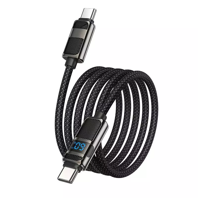 U137 Line 60W charging data cable with display C to C (1.2M)
