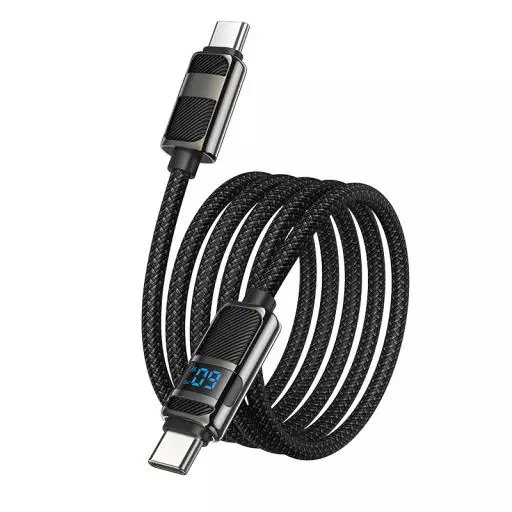 U137 Line 60W charging data cable with display C to C (1.2M)