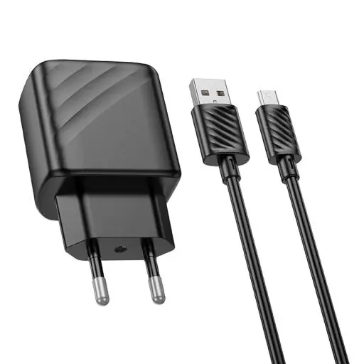 CS21A Rich Single Port QC3.0 Charger Set(Micro)(EU)