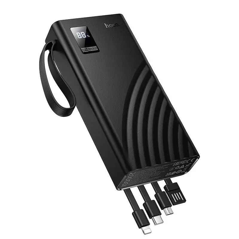 J155 Shine 22.5W+PD20W+light 4-Cable Power Bank(20000mAh)