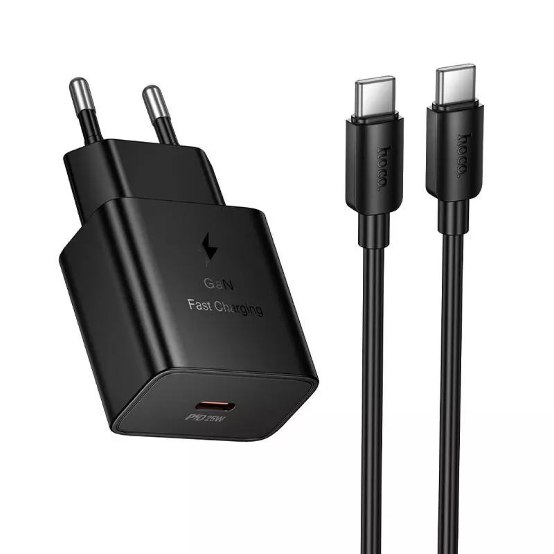 N76 Star Single Port PD25W Charger Set(C To C)(EU)
