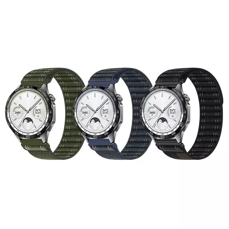 WH15 Fabric Series Loop Wave Pattern Nylon Strap(20mm) WH15 Fabric Series Loop Wave Pattern Nylon Strap(20mm)