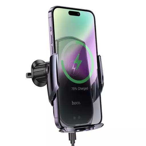 CA202 Plus Enlightener Infrared Induction Wireless Charging Car Holder(air Outlet)