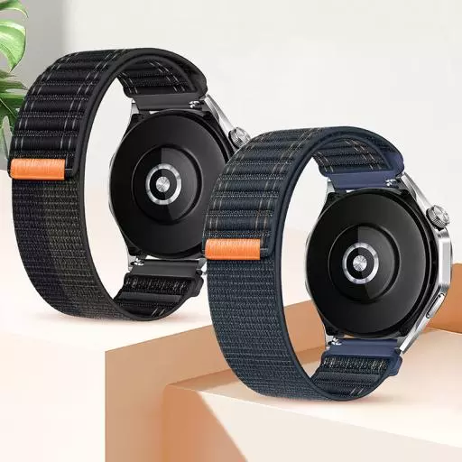 WH15 Fabric Series Loop Wave Pattern Nylon Strap(20mm)