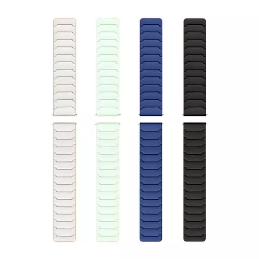 WH21 Flexible Series Magnetic Silicone Strap(22mm)