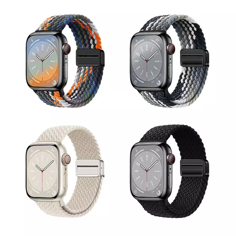 WA43 Jane Eyre Series Loop Magnetic Buckle Nylon Strap(44/45/46/49mm) WA43 Jane Eyre Series Loop Magnetic Buckle Nylon Strap(44/45/46/49mm)