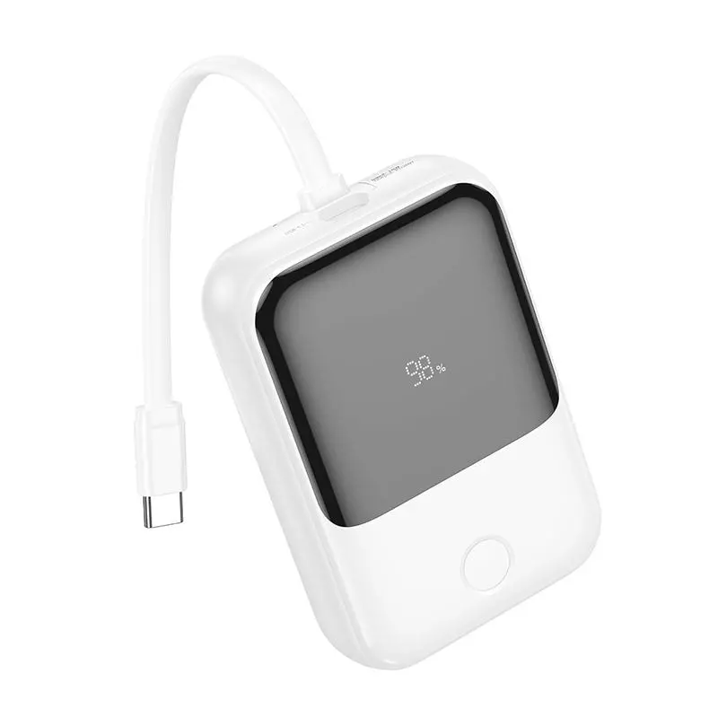 Q33 Outstanding PD20W Power Bank With Bidirectional Cable(10000mAh) Q33 Outstanding PD20W Power Bank With Bidirectional Cable(10000mAh)