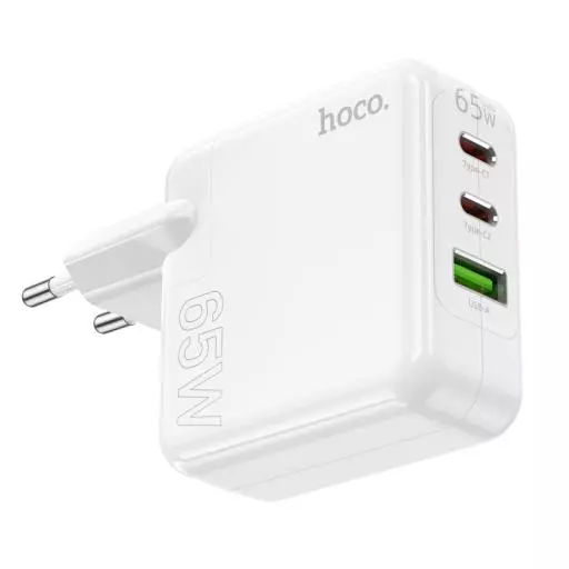 C115A Header PD65W  GaN Three-port(2C1A) Charger(EU)