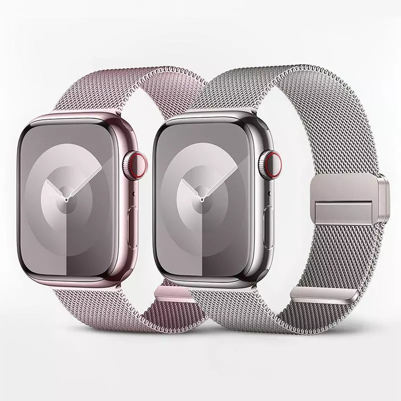 WA26 May Series Two-section Double Magnetic Buckle Milanese Strap (44/45/46/49Mm) WA26 May Series Two-section Double Magnetic Buckle Milanese Strap (44/45/46/49Mm)