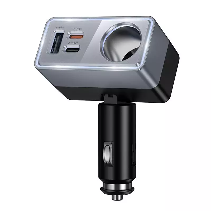 Z65A Smart Cigarette Lighter(PD45W/2C1A) Car Charger Z65A Smart Cigarette Lighter(PD45W/2C1A) Car Charger