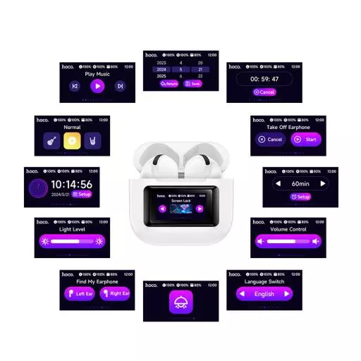 EW73 Randy true wireless BT headset with touch screen