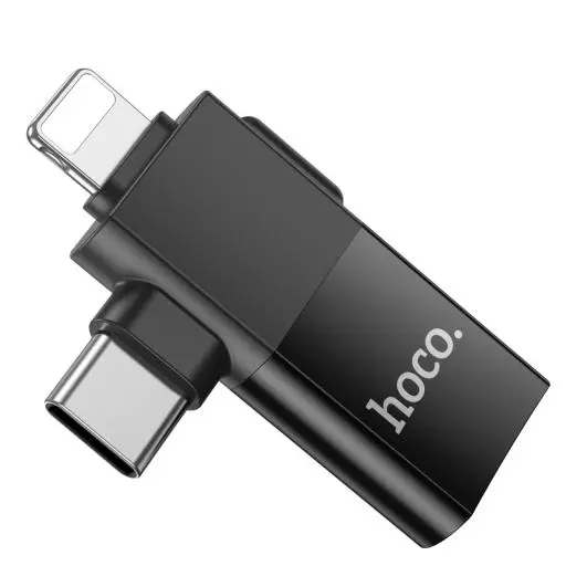 UA17 IP Male/Type-C Male To USB Female Two-in-one Adapter