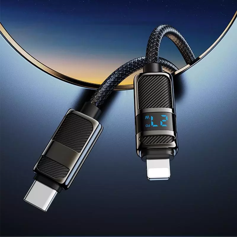 U137 Line PD Charging Data Cable With Display IP