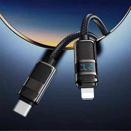 U137 Line PD Charging Data Cable With Display IP