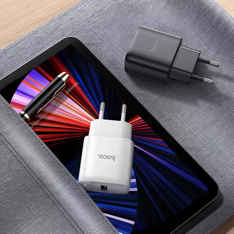 C140A Smart Single Port QC3.0 Charger Set(Type-C)(EU)