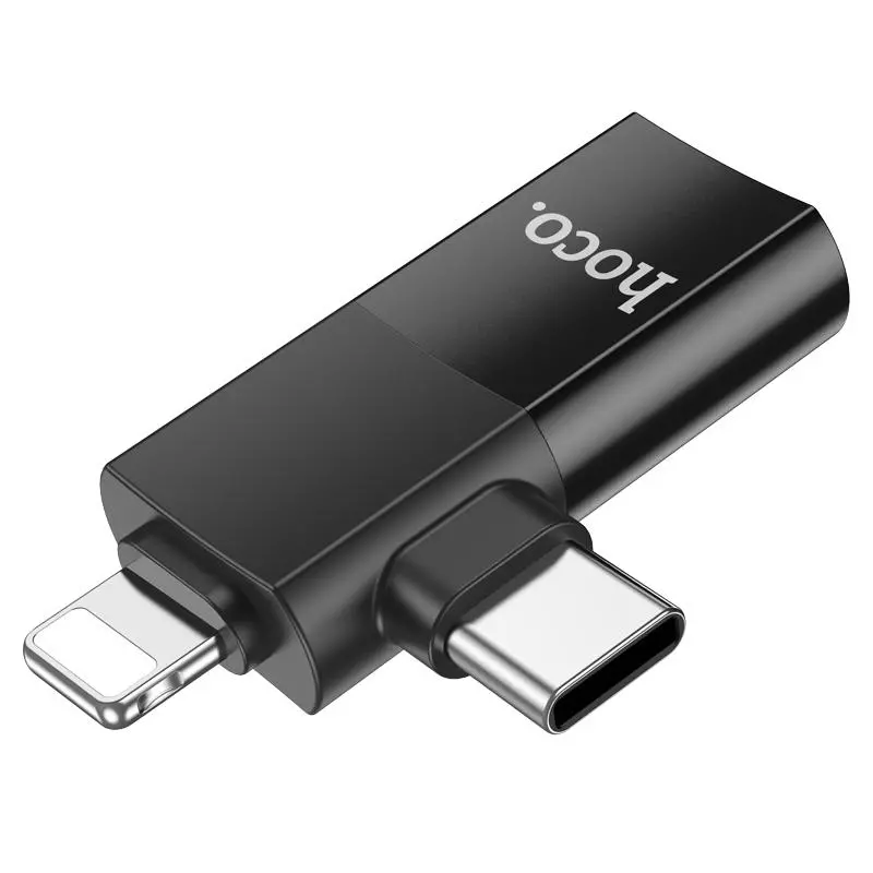 UA17 IP Male/Type-C Male To USB Female Two-in-one Adapter