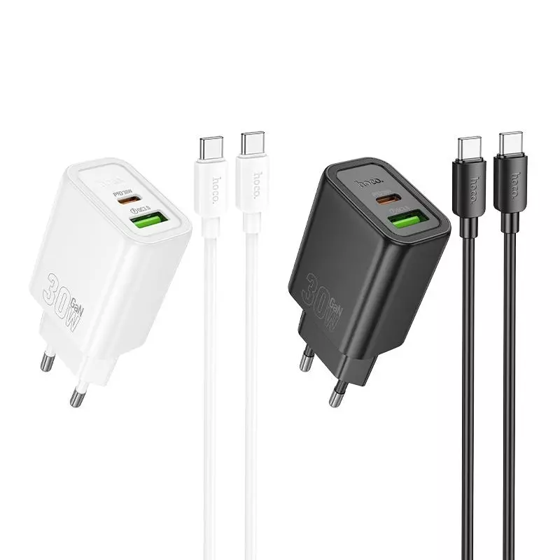 N63 Gentle PD30W+QC3.0 charger set(C to C)(EU)