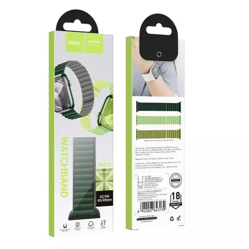 WA29 Flexible Series Buckle-free Magnetic Silicone Strap (38/40/41/42Mm)