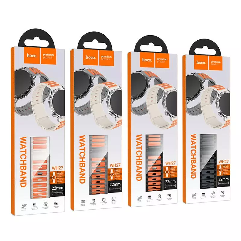 WH27 Flexible Series Silicone Strap(22mm) WH27 Flexible Series Silicone Strap(22mm)