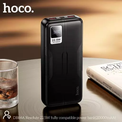 DB84A Resolute 22.5W Fully Compatible Power Bank(20000mAh)
