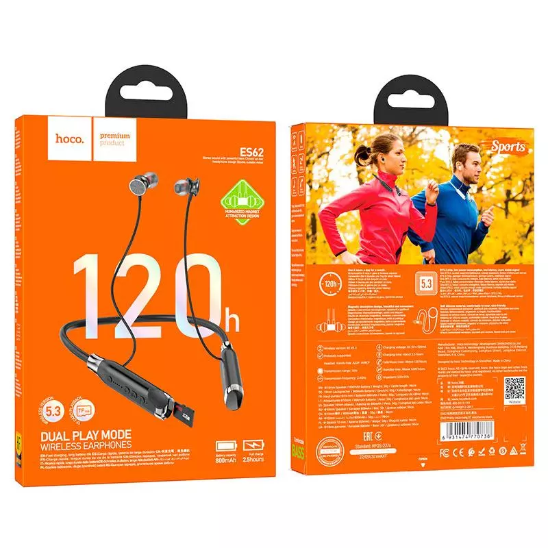 ES62 Pretty Neck-hang BT Earphones