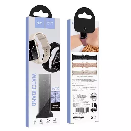 WA30 Flexible Series 3D Solid Color Silicone Strap (38/40/41/42Mm)