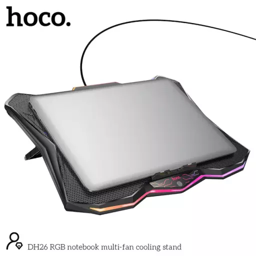 DH26 RGB Notebook Multi-fan Cooling Stand