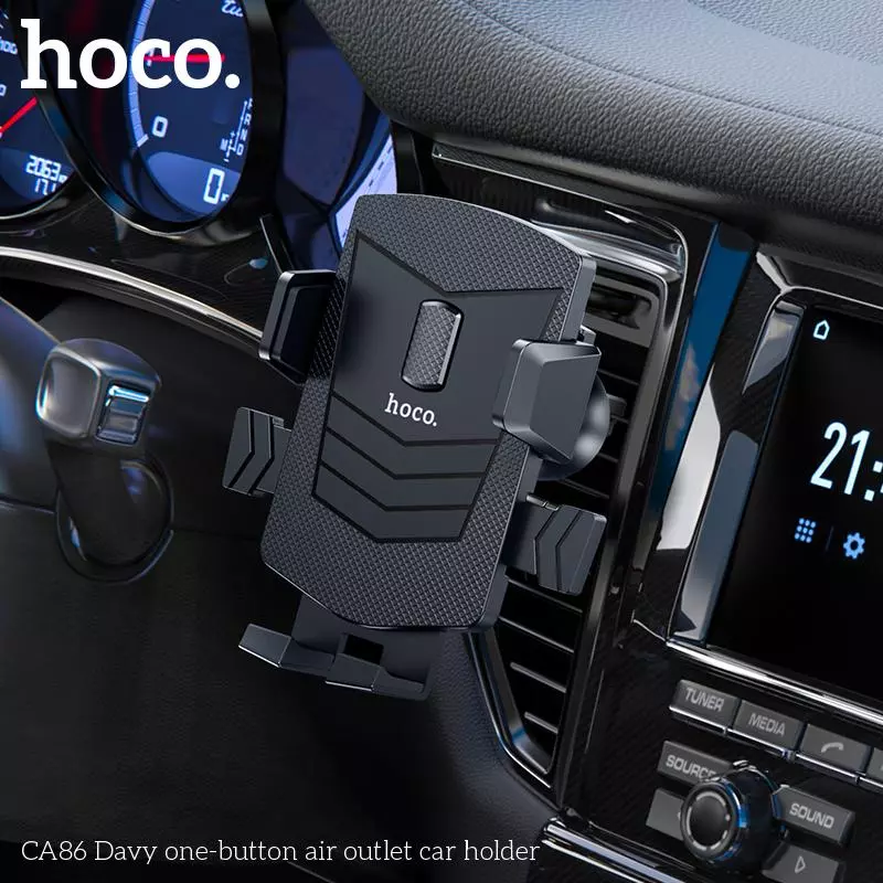 CA86 Davy one-button air outlet car holder