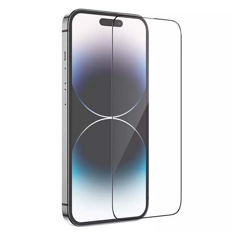 IP14PROMAX (25PCS)(G9)Full Screen HD Tempered Glass Set For