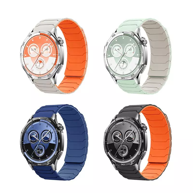 WH21 Flexible Series Magnetic Silicone Strap(22mm)