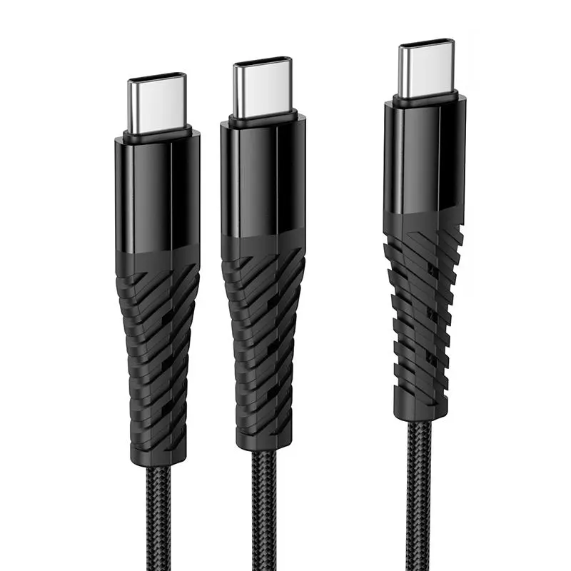X123 Victory 2-In-1 Charging Cable(C To C+C)