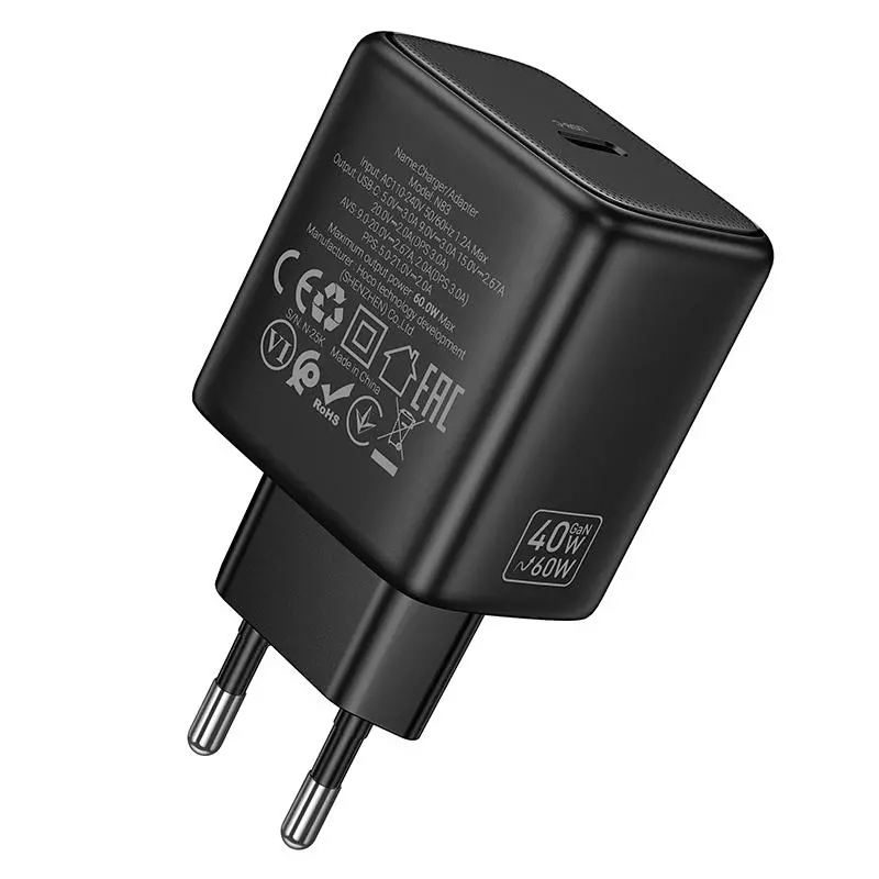 N83 Profit Single Port PD40W Charger(EU)