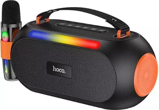 DS64 30W Bluetooth Speaker With Mic | With Vibrant Multi-Color LED Light