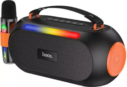 DS64 30W Bluetooth Speaker With Mic | With Vibrant Multi-Color LED Light