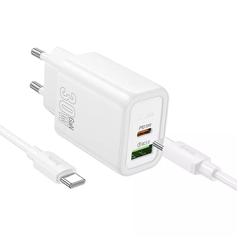 N63 Gentle PD30W+QC3.0 charger set(C to C)(EU)