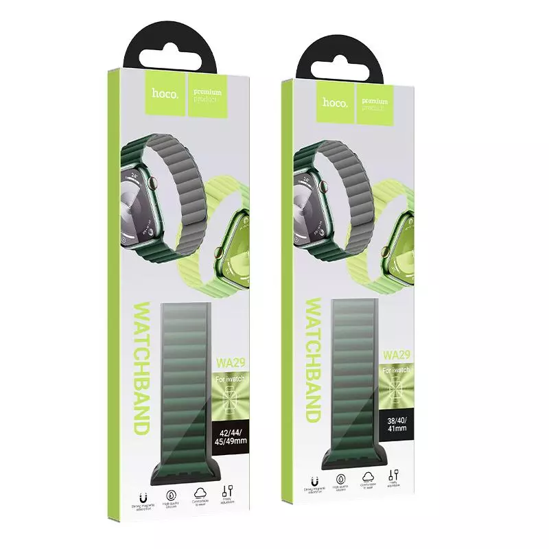 WA29 Flexible Series Buckle-free Magnetic Silicone Strap (38/40/41/42Mm) WA29 Flexible Series Buckle-free Magnetic Silicone Strap (38/40/41/42Mm)