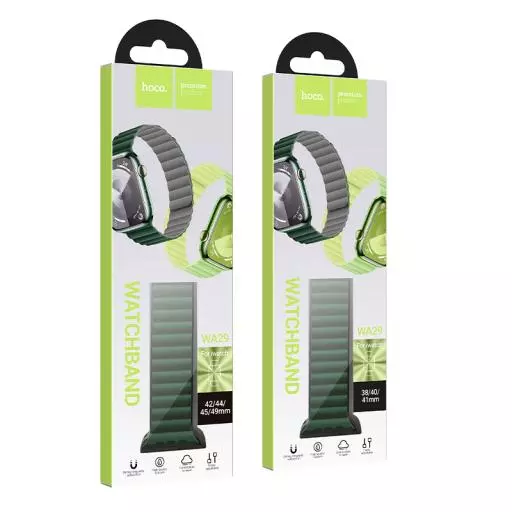 WA29 Flexible Series Buckle-free Magnetic Silicone Strap (38/40/41/42Mm)