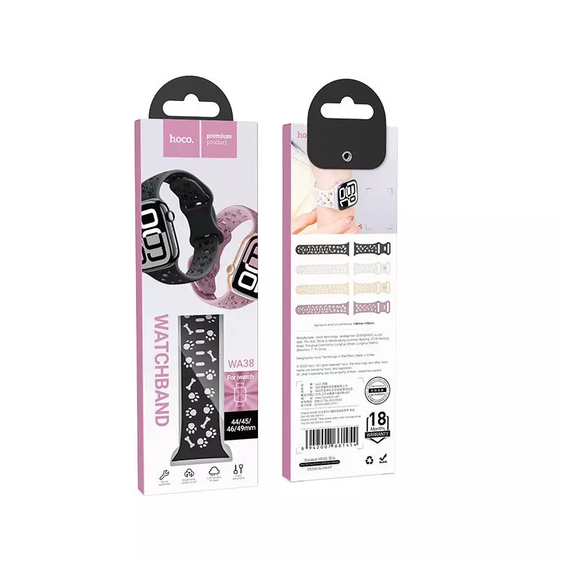 WA38 Time Series Solid Color Silicone Strap(44/45/46/49mm) WA38 Time Series Solid Color Silicone Strap(44/45/46/49mm)
