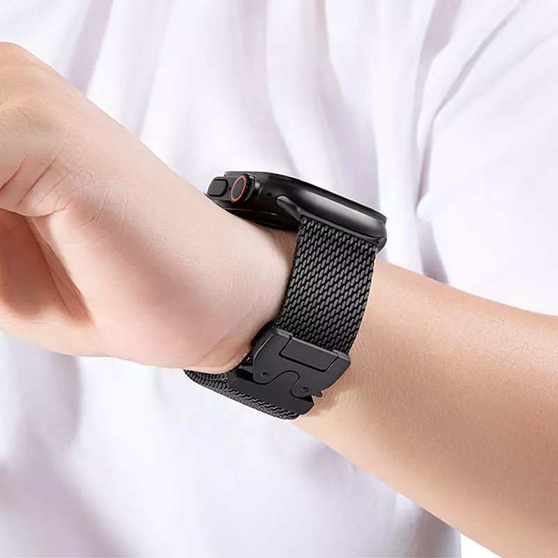 WA33 Original Series Umbrella Buckle Milanese Steel Strap Strap(44/45/46/49mm) WA33 Original Series Umbrella Buckle Milanese Steel Strap Strap(44/45/46/49mm)