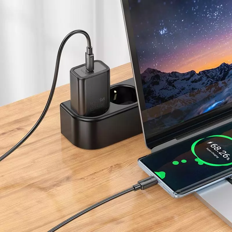 N62 Gentle Single Port PD30W Charger(EU)