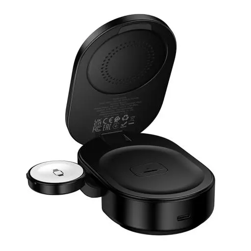CQ23 Pole Qi2.2 3-In-1 Magnetic Wireless Fast Charger