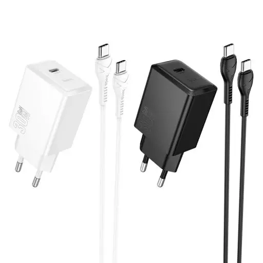 N70 Nuevo Single Port PD30W Charger Set(C To C)(EU)