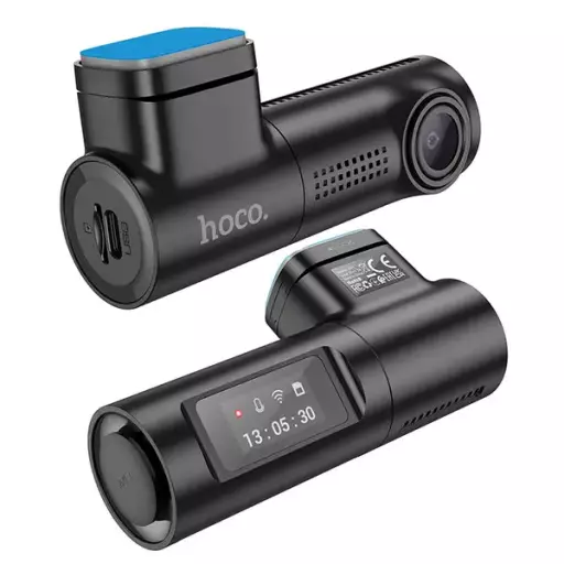 DV1, car dash cam with TFT display, 1080p resolution, 140° overview.