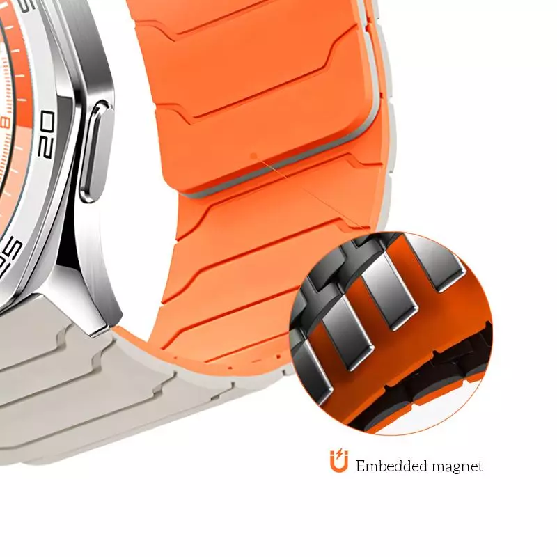 WH21 Flexible Series Magnetic Silicone Strap(20mm) WH21 Flexible Series Magnetic Silicone Strap(20mm)