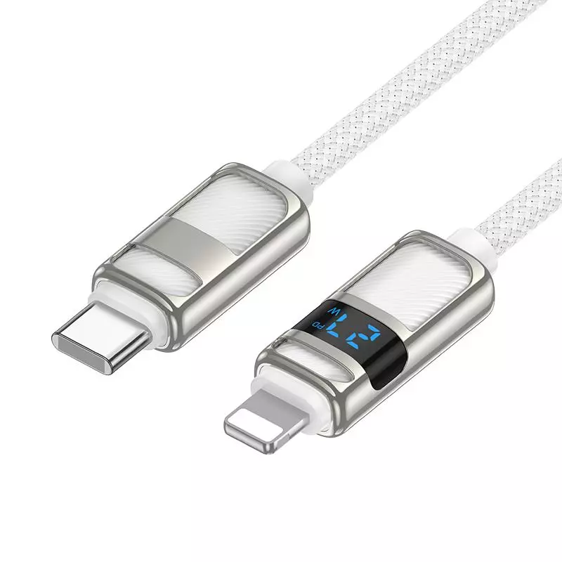 U137 Line PD Charging Data Cable With Display IP