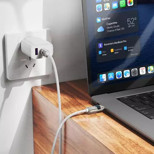 U137 Line 60W Charging Data Cable With Display C To C