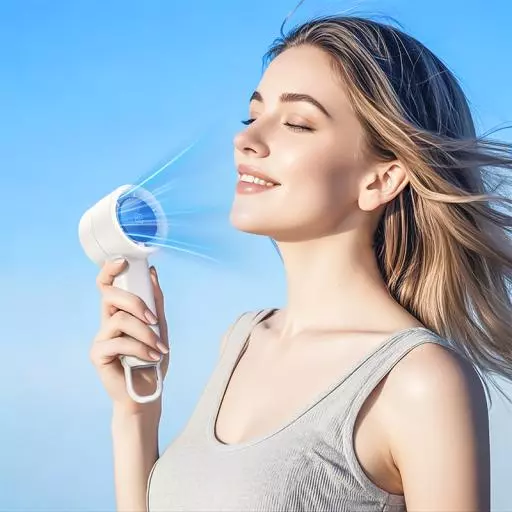 HX63 Fashion High-speed Handheld Fan