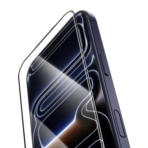 IP17 Pro Max(10PCS)(G16) Guardian Shield Series Full Screen 5D Large Arc Tempered Glass Set For