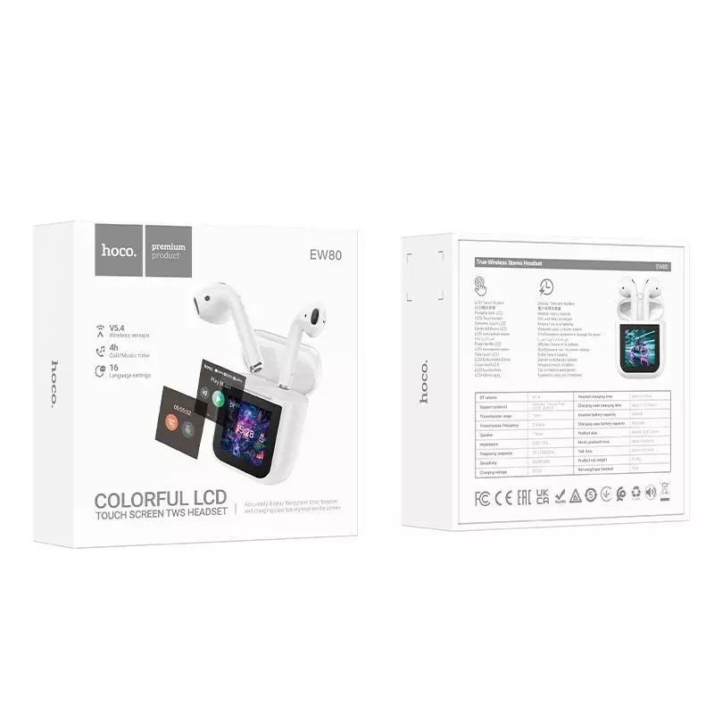 EW80 Magnificent True Wireless Touch Screen BT Headset EW80 Magnificent True Wireless Touch Screen BT Headset