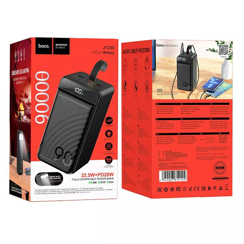 J123D Power Bank Element” 22.5W 90000MAh J123D Power Bank Element” 22.5W 90000MAh